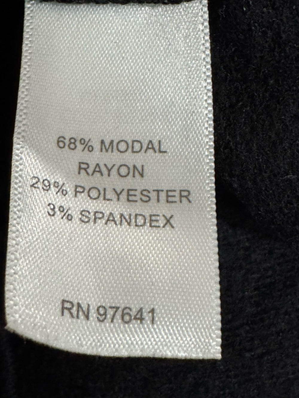 Pure Jill Relaxed Fit Pull Over Tunic Black Size S View 5